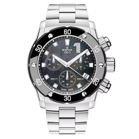 Жіночий годинник EDOX  10255 3M NANDN CO-1 Chronolady Diamonds