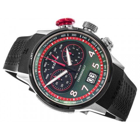 Чоловічий годинник EDOX 38001 TINNR VR Chronorally