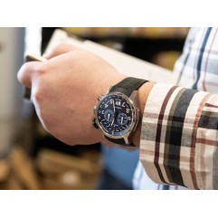 Чоловічий годинник EDOX 38001‑TINV‑BUV3 Chronorally