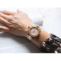 Жіночий годинник EDOX 53020 357RM ROR Delfin The Original Diver Date Lady