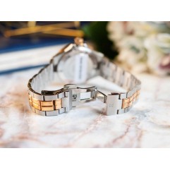 Жіночий годинник EDOX 53020 357RM ROR Delfin The Original Diver Date Lady