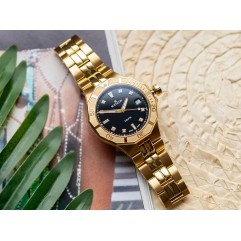 Жіночий годинник EDOX 53020 37JM NID Delfin The Original Diver Date Lady