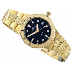 Жіночий годинник EDOX 53020 37JM NID Delfin The Original Diver Date Lady