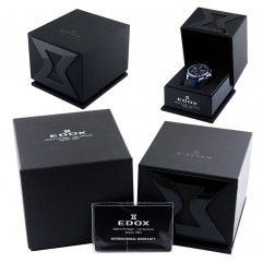 Жіночий годинник EDOX 53020 3M NADN Delfin The Original Diver Lady Diamonds