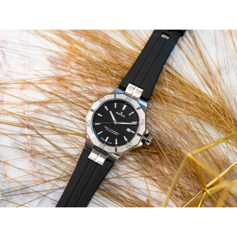 Чоловічий годинник EDOX 53021 3CA NIN  Delfin The Original Date
