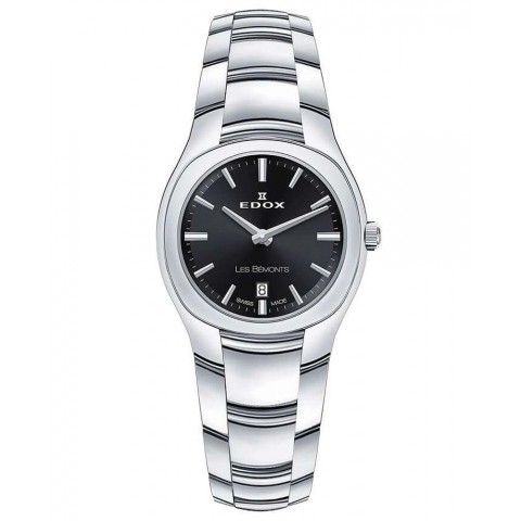 Жіночий годинник EDOX 57004 3 NIN Les Bemonts Lady