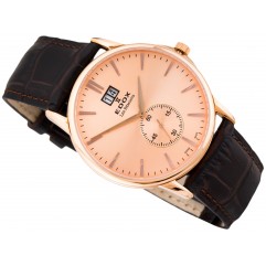 Чоловічий годинник EDOX Les Bemonts 64012 37R ROIR