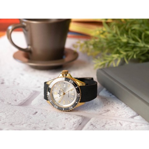 Чоловічий годинник EDOX 80120 37JCA AID Neptunian Automatic