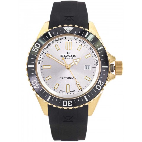 Чоловічий годинник EDOX 80120 37JCA AID Neptunian Automatic