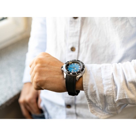 Чоловічий годинник EDOX 80120 3NCA BUIDN Sky Diver Neptunian