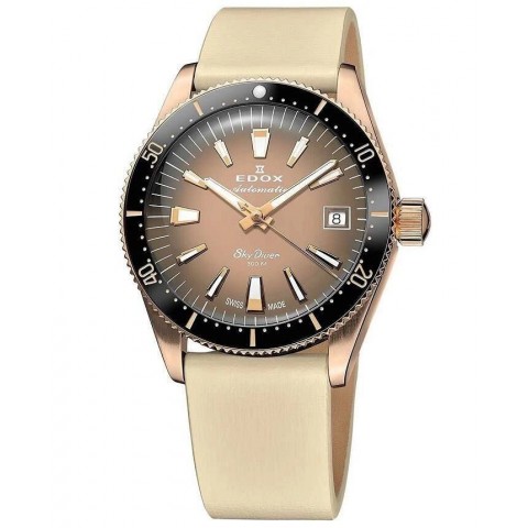 Жіночий годинник EDOX 80131 37RNC VDBEI Skydiver Ladies SET