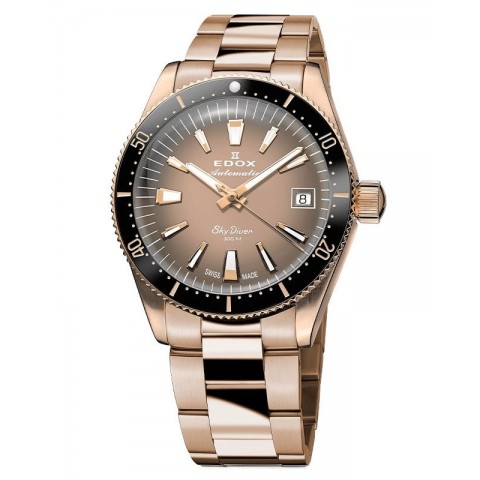 Жіночий годинник EDOX 80131-37RNM-VDBEI Skydiver Automatic Lady
