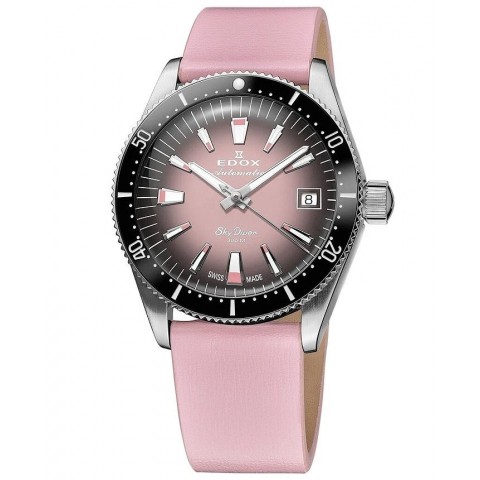 Жіночий годинник EDOX 80131-3NC-NDRO Skydiver Automatic Lady SET