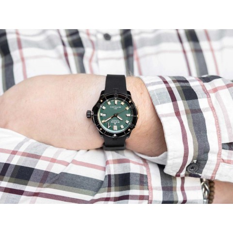Чоловічий годинник EDOX 80137 37ND CAVD CO-1 Date Automatic