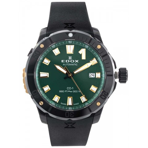 Чоловічий годинник EDOX 80137 37ND CAVD CO-1 Date Automatic