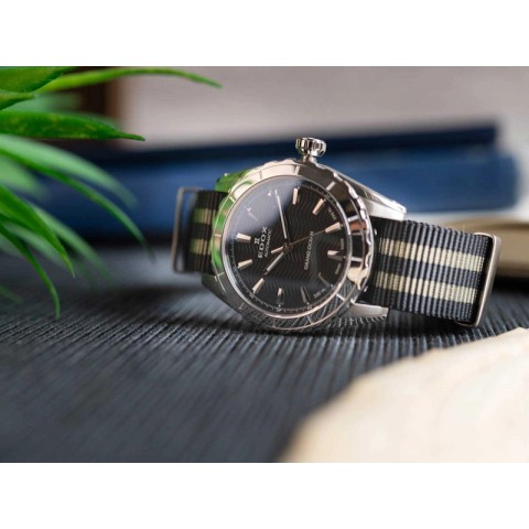 Чоловічий годинник EDOX 80140 3NAGN NIN Grand Ocean Automatic