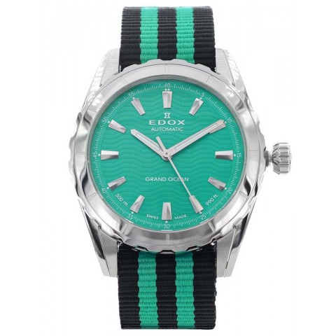 Чоловічий годинник EDOX 80140 3NANT TIN Grand Ocean Automatic