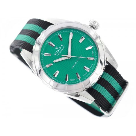Чоловічий годинник EDOX 80140 3NANT TIN Grand Ocean Automatic