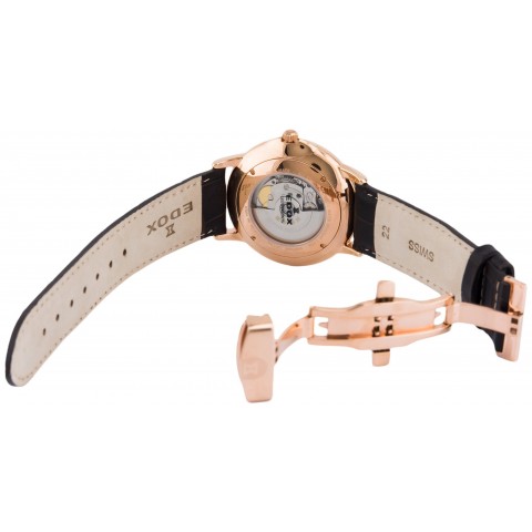 Чоловічий годинник EDOX Les Bemonts 83015 37R BIR