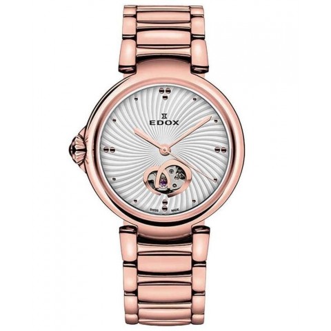 Жіночий годинник EDOX 85025 37RM AIR LaPassion Open Heart