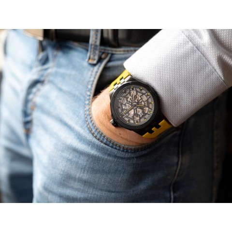 Чоловічий годинник EDOX 85303 37NCAJ NJ Delfin Mecano Automatic