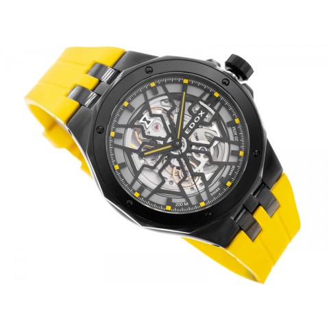 Чоловічий годинник EDOX 85303 37NCAJ NJ Delfin Mecano Automatic