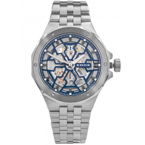 Чоловічий годинник EDOX 85303 3M BUIGB Delfin the Original Mecano