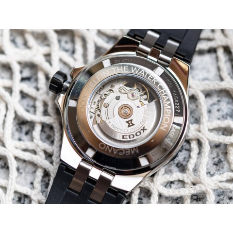 Чоловічий годинник EDOX 85303 3NN VB Delfin Mecano