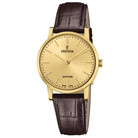 Жіночий годинник FESTINA F20017/2 Classic Swiss Made