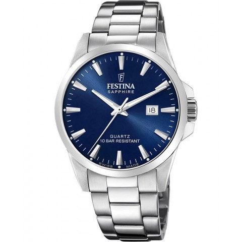 Чоловічий годинник FESTINA F20024/3 Classic Swiss Made