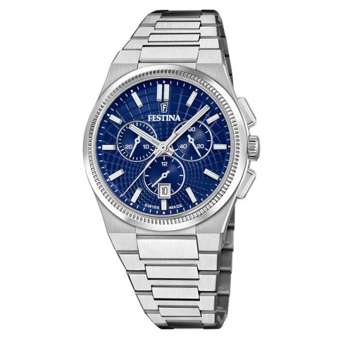 Чоловічий годинник FESTINA F20059/2 Rivé Chrono Swiss Made