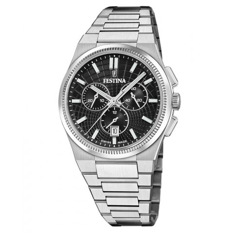 Чоловічий годинник FESTINA F20059/4 Rivé Chrono Swiss Made