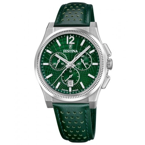 Чоловічий годинник FESTINA F20060/3 Rivé Chrono Swiss Made