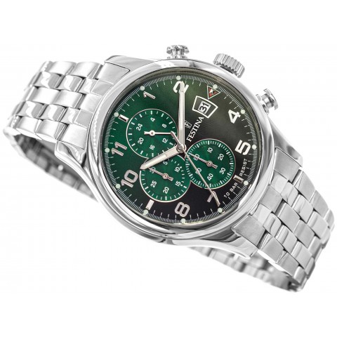 Чоловічий годинник FESTINA F20374/7 Timeless Chronograph