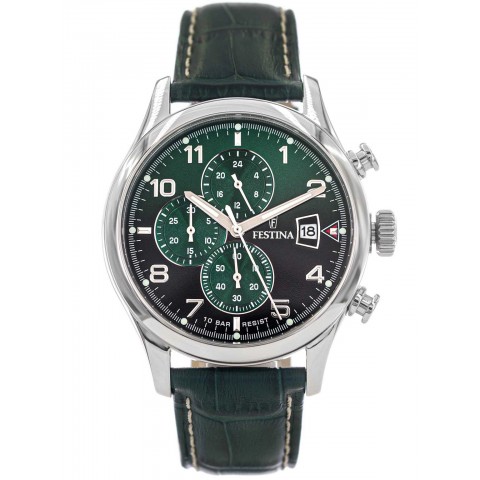 Чоловічий годинник FESTINA F20375/8 Timeless Chronograph