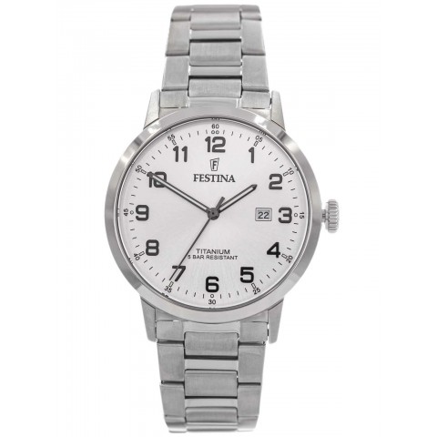 Чоловічий годинник FESTINA F20435/1 Titanium Date