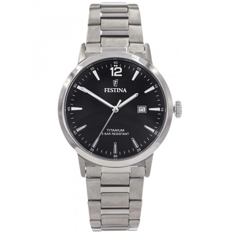Чоловічий годинник FESTINA F20435/3 Titanium Date
