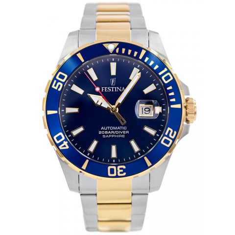 Чоловічий годинник FESTINA Diver Automatic Sapphire F20532/1