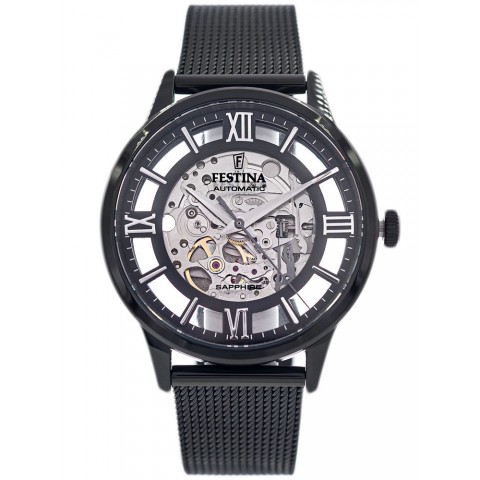 Чоловічий годинник FESTINA F20535/1 Automatic Skeleton