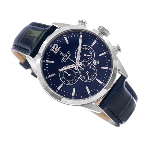 Чоловічий годинник FESTINA F20542/2 Timeless Chronograph