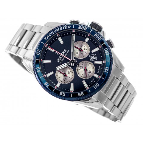 Чоловічий годинник FESTINA F20560/2 Timeless Chronograph