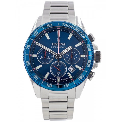 Чоловічий годинник FESTINA F20560/3 Timeless Chronograph