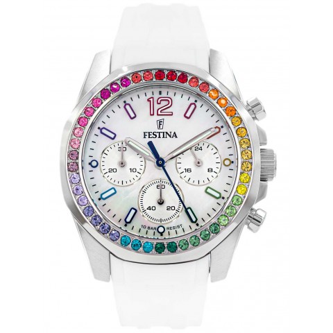 Жіночий годинник FESTINA F20610/2 Boyfriend Rainbow