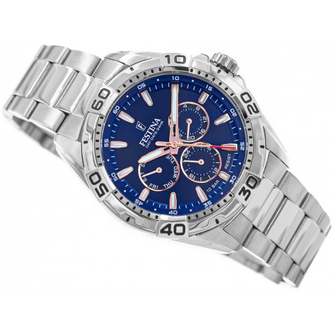 Чоловічий годинник FESTINA F20623/2 Multifunction