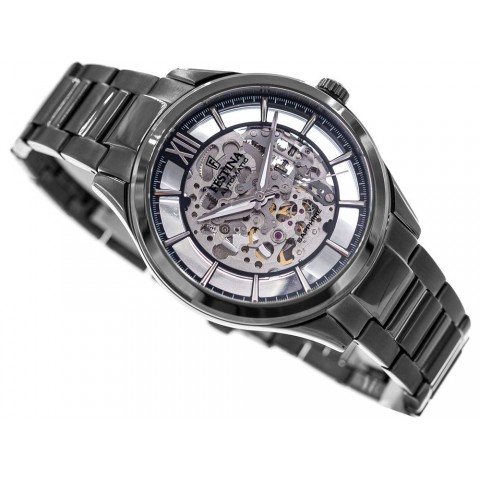 Чоловічий годинник FESTINA F20632/1 Automatic Skeleton
