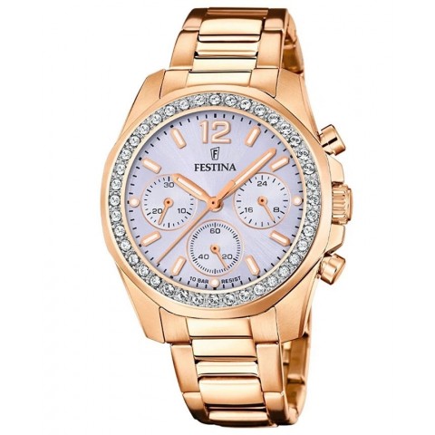Жіночий годинник FESTINA F20639/9 Boyfriend Rainbow Chrono