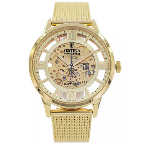 Чоловічий годинник FESTINA F20667/1 Automatic Skeleton