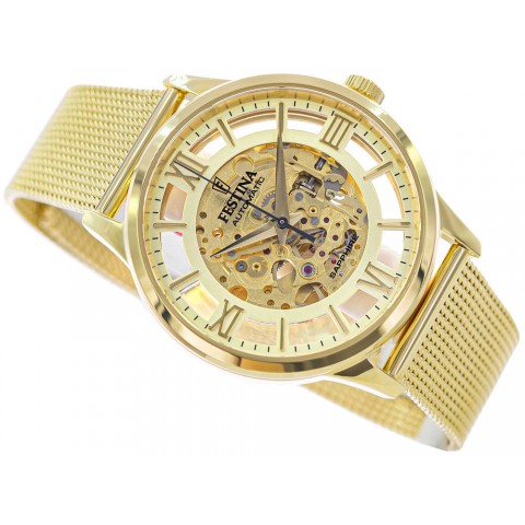 Чоловічий годинник FESTINA F20667/1 Automatic Skeleton