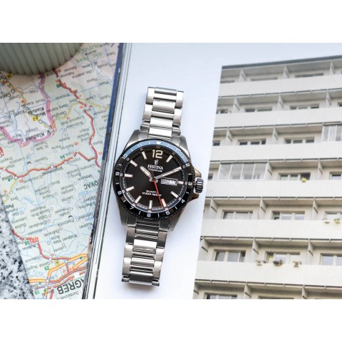 Чоловічий годинник FESTINA F20698/4 Titanium Date