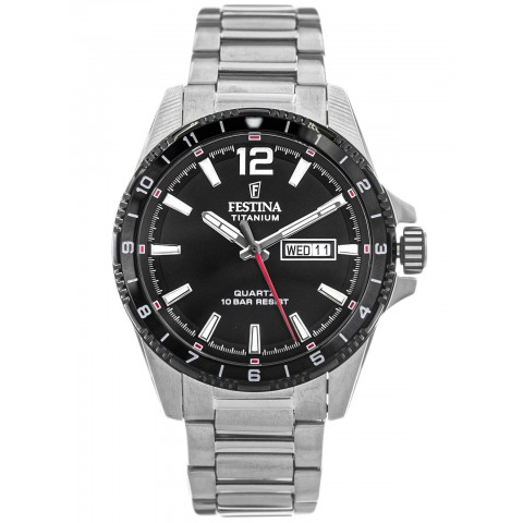 Чоловічий годинник FESTINA F20698/4 Titanium Date